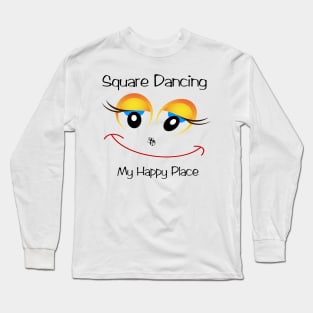 SQD Happy Place Long Sleeve T-Shirt